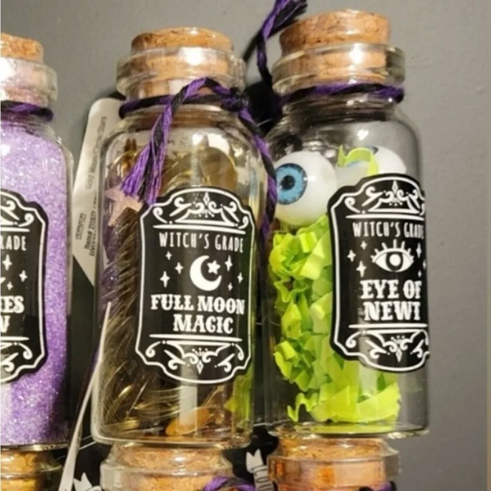 Target Halloween Potion Bottle Set from 2021 complete set of 8